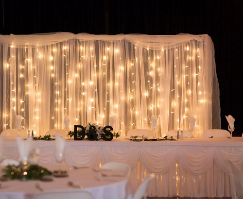 Fairy Light Backdrop